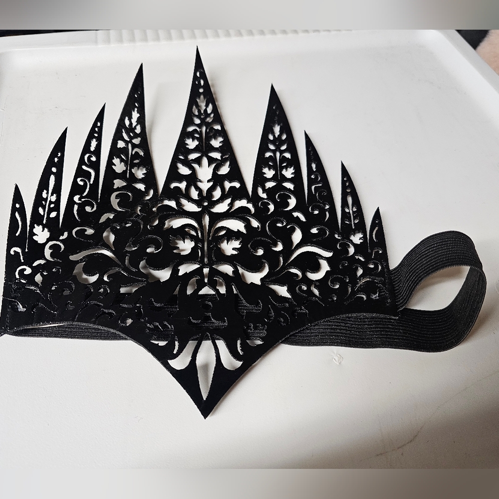 California Costumes Black Fringe Layered 1920's Flapper Dress Size L (Adult) - Picture 13 of 16